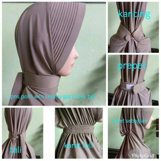 Jilbab pns polri