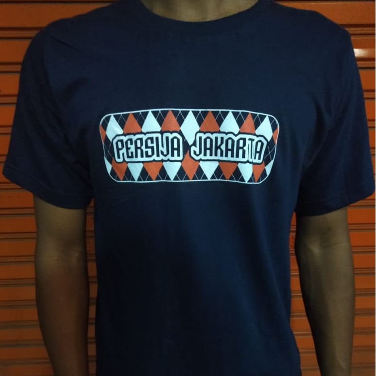 Desain Casual Kaos Baju T Shirt Persija Jakarta Motif Agryle Original Shopee Indonesia