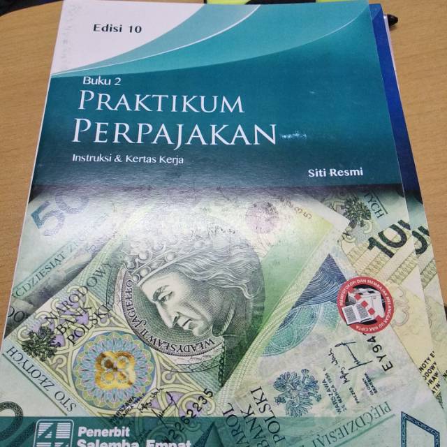 Buku Praktikum Perpajakan Siti Resmi edisi 10 ( buku 1 dan buku 2)