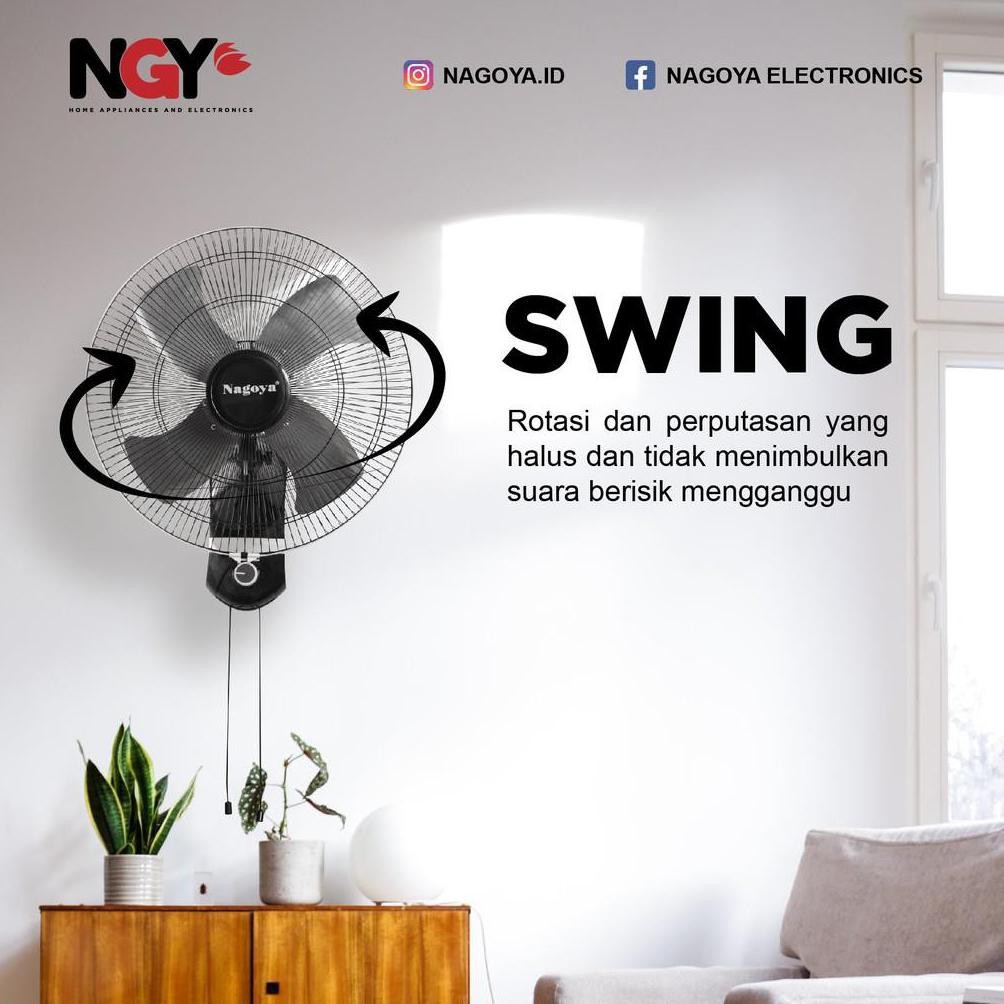 Nagoya Kipas Angin Dinding Besi  18 Inchi Industrial Wall Fan 18 Nagoya NG-1802WF NG 1802 WF