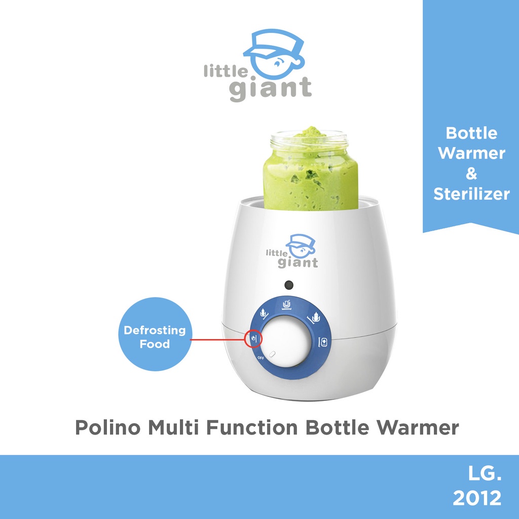 Little Giant - LG. 2012 Polino Multi Function Bottle Warmer - Penghangat Botol Susu Bayi - Penghangat Makanan - Warmer