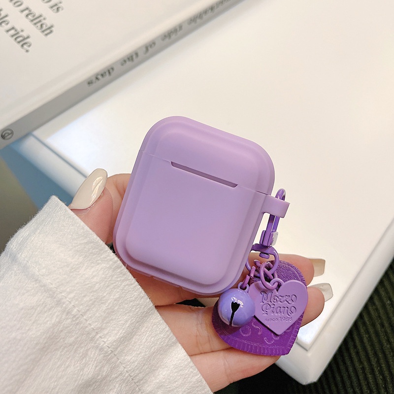 Casing Silikon Motif Hati Warna Permen Macaron Untuk Airpods 1 2 3 pro I13 pro Inpods 12 I12 I11 I9S I23