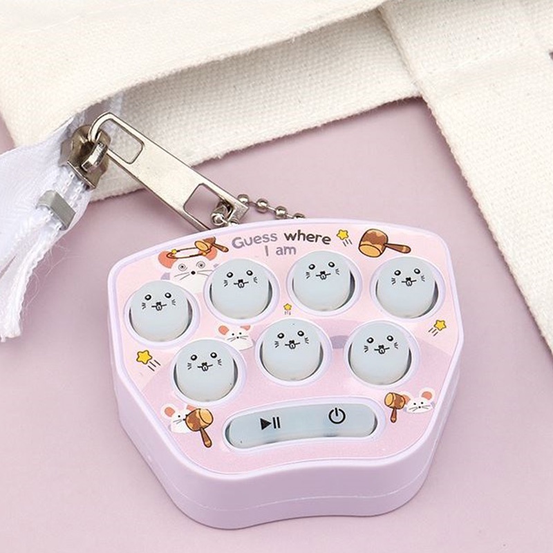 Handheld Mini Hamster Game Machine/ Creative Gophers Memory Training Game