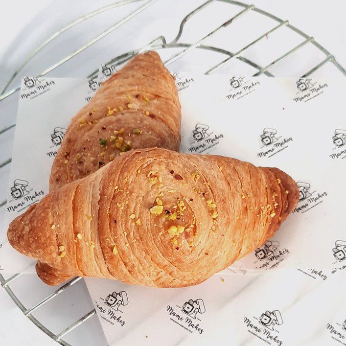 

Shabiyet Cream & Cheese Filled Pastry Arabic Middle Eastern Dessert by MamiMakes