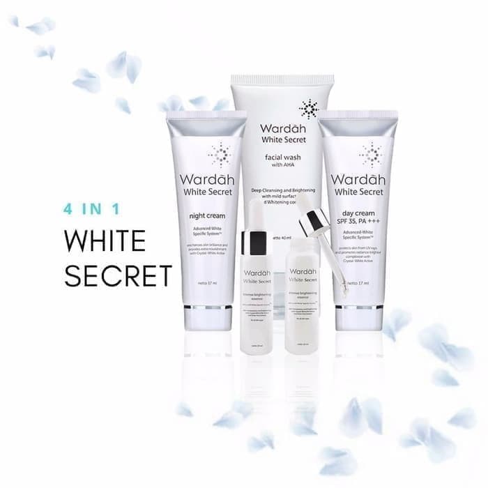 [HEMAT] Paket Wardah White Secret 5in1 ANTI KULIT WAJAH KUSAM PROMO -HALALKOSMETIK