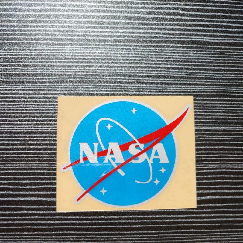 Sticker NASA cutting