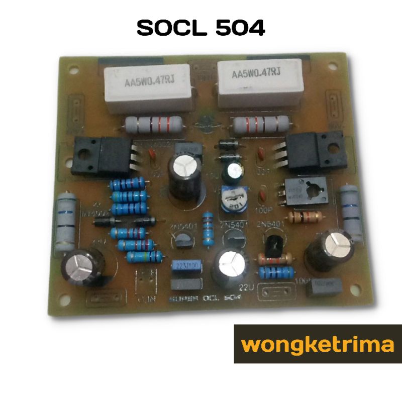 SOCL 504 DRIFER POWER SOCL504 DRIFER AMPLI 504