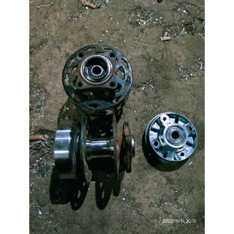 tromol ss two depan custom mirip tromol cagiva belakang