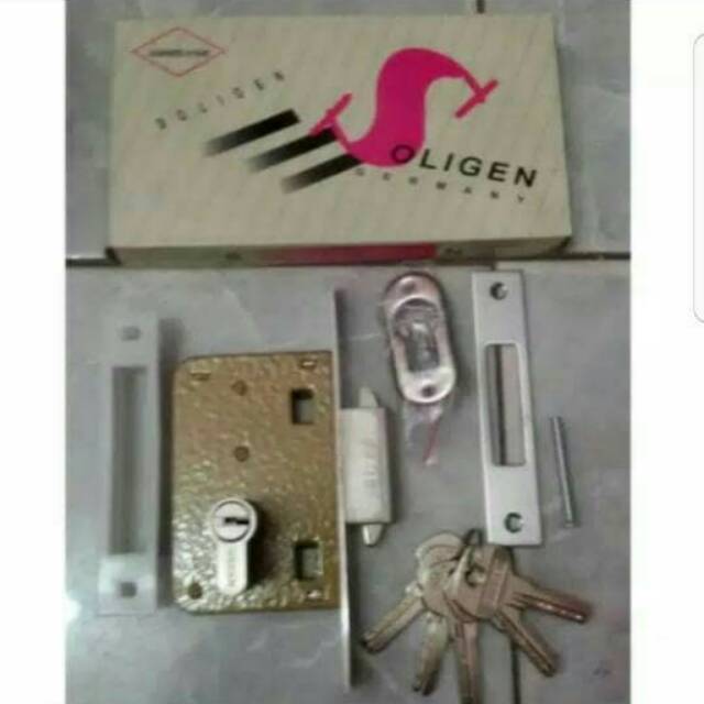 Body sleding soligen / kunci pintu geser soligen