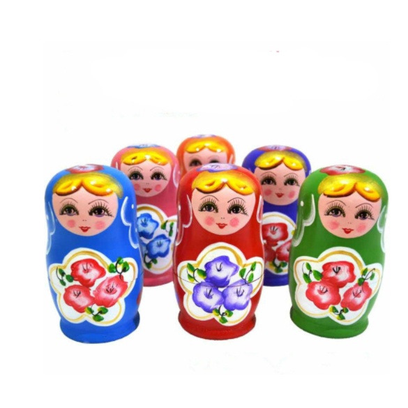 Boneka Rusia MATRYOSHKA 5 Susun Import Kado Unik Boneka kayu