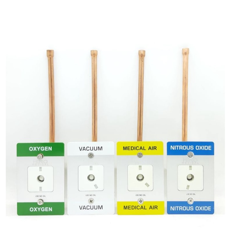 wall outlet HIRO n2o (nitrous oxide), gas medis RS