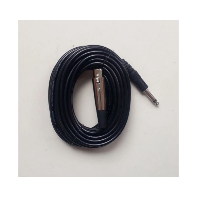 Kabel mic 10m + jack Kabel microphone 10m + jack