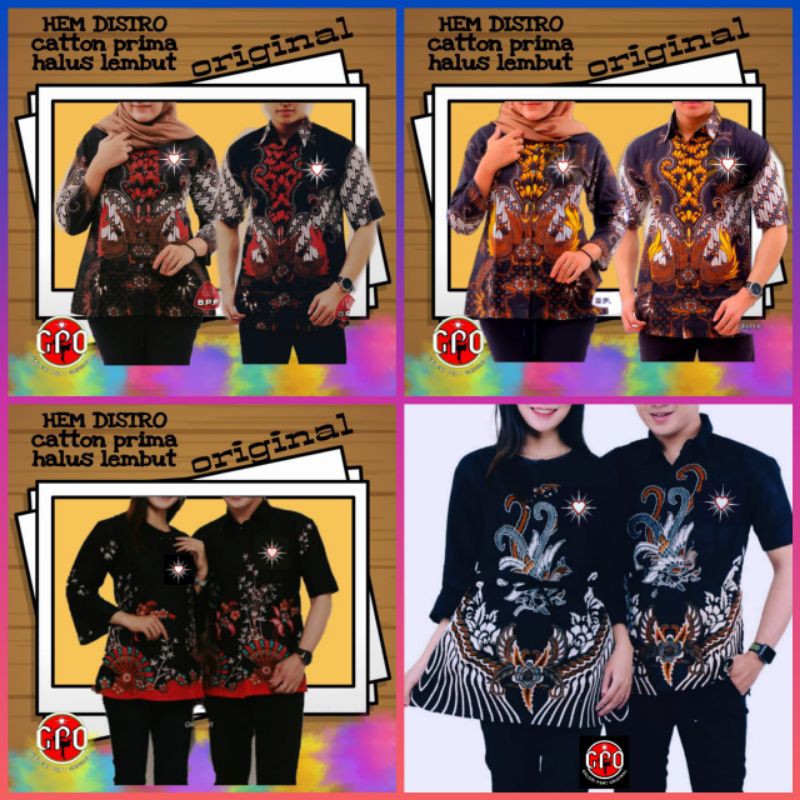 Best Seller Batik Couple, Cowok Cewek Psht, Lambang Bordir Gratis Stiker xMXWqxUyJVlEyj