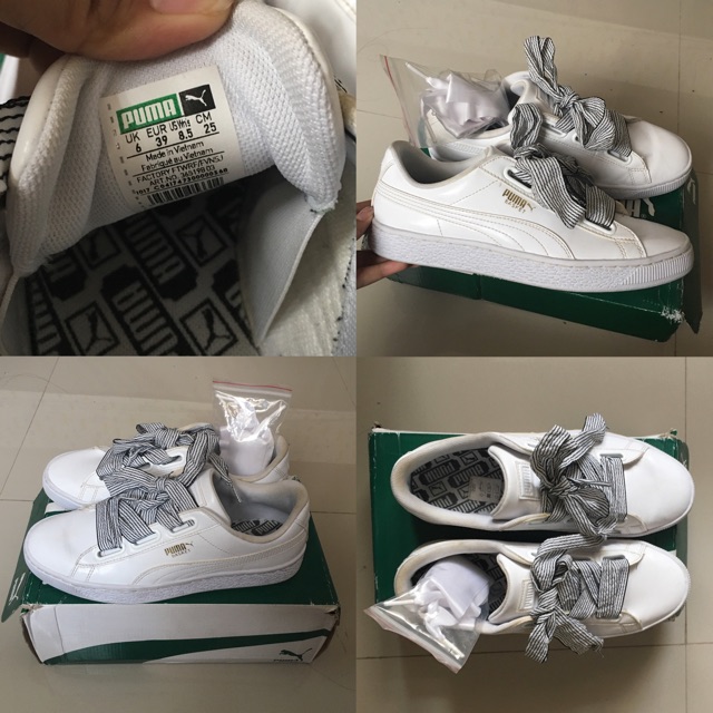 Puma basket women heart