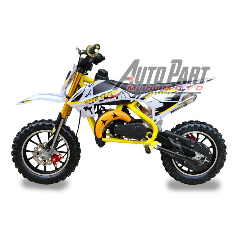 Motor Mini Trail Sport Spirit - PC46 - New SK 50cc Automatic 2Tak Pullstart