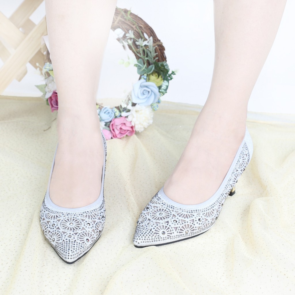 RESTOCK Heels Pesta Glitter NGS33