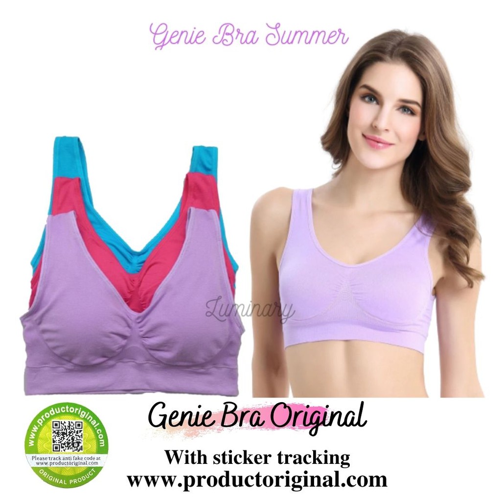 GENIE BRA SUMMER ORIGINAL JAPAN BH TANPA KAWAT BRA WANITA TANPA KAWAT BRA IMPORT PAKAIAN DALAM