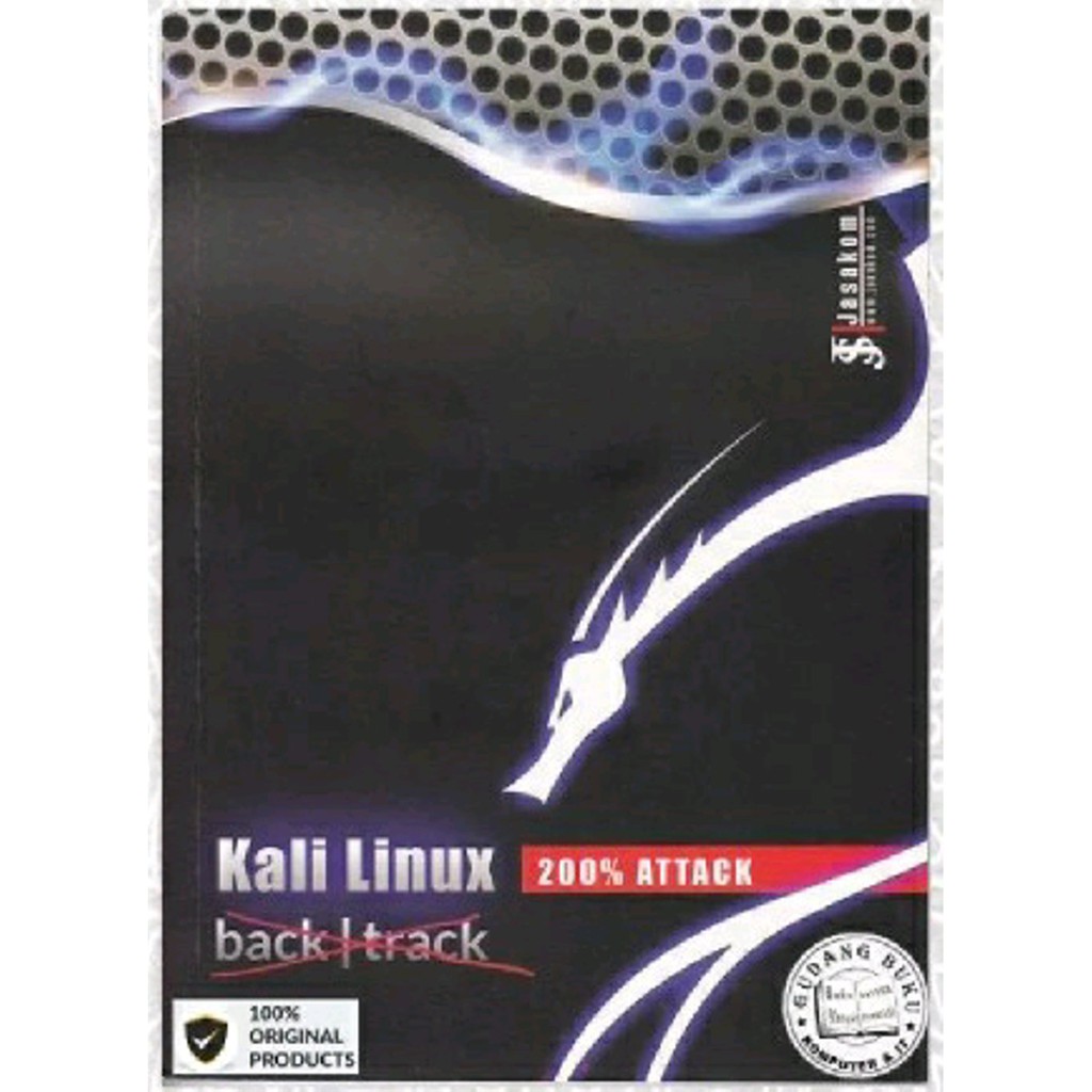 BUKU KALI LINUX 200 ATTACK back track Murah