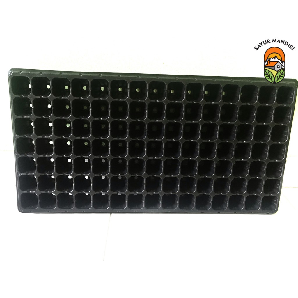 2 Pcs Tray Semai 105 Lubang/ Tray Tanam/ Pot Tray/ Tempat Semai Benih