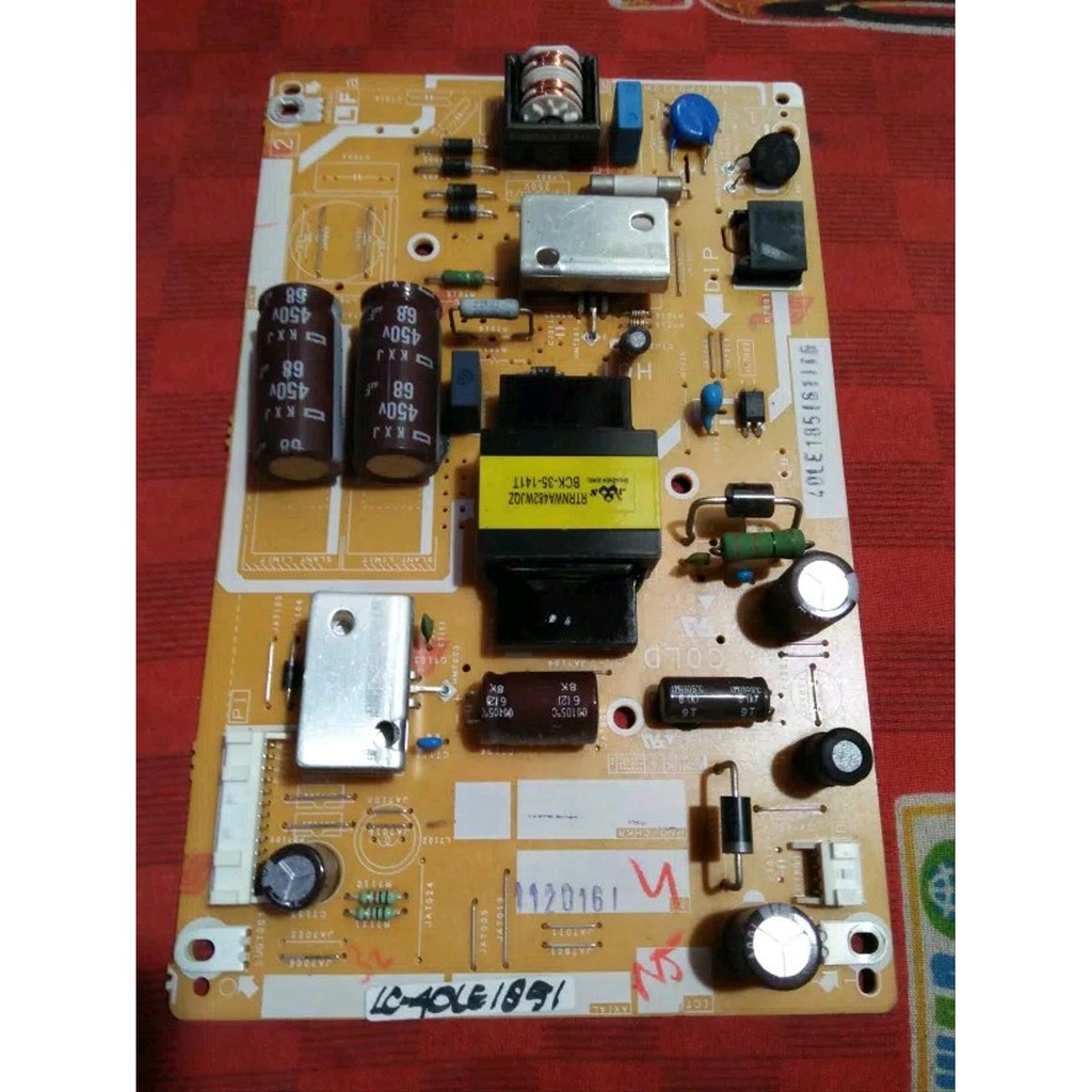 POWER SUPPLY TV SHARP LC-40LE1801 - PSU TV SHARP 40LE1801