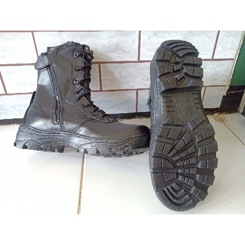 Sepatu PDL Resleting, jatah TNI AD ORIGINAL