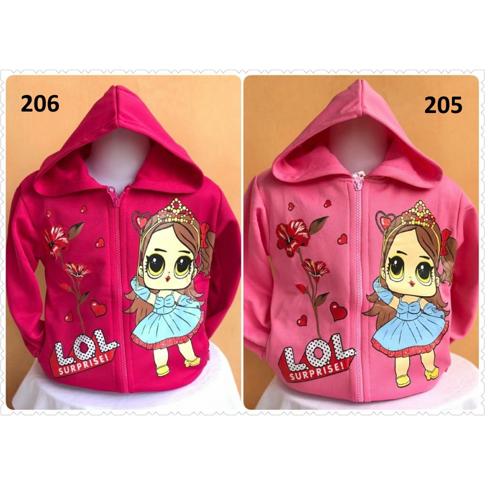 JKKD206 - Jaket Anak Perempuan Surprise Princess