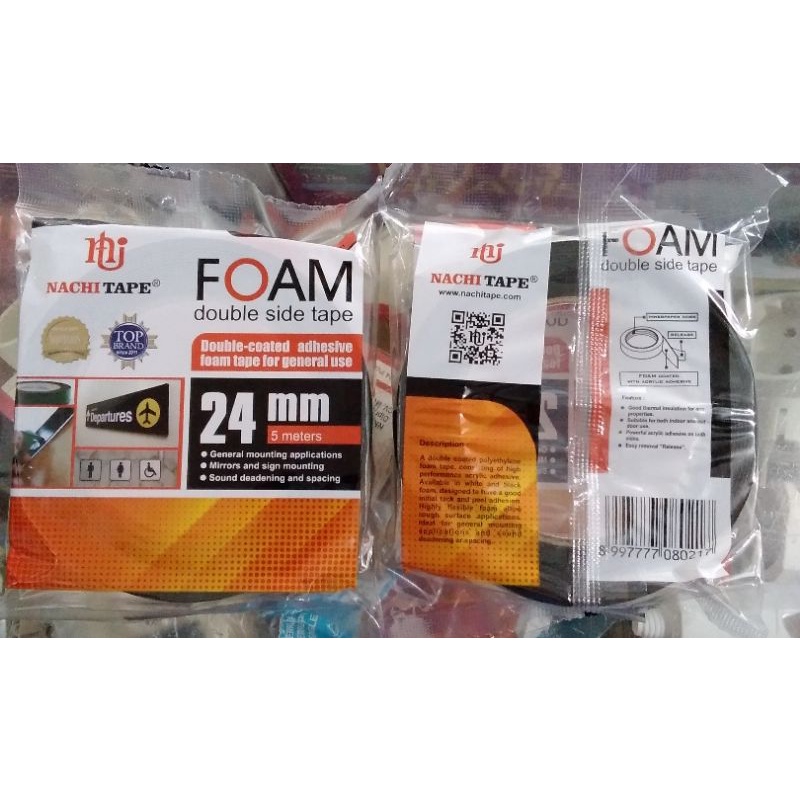 Double Tape Foam Nachi 24mm x 5m