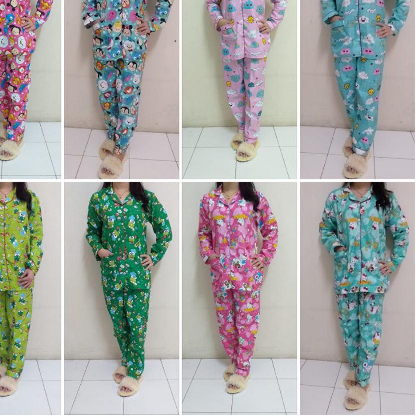 [ JVH ] PIYAMA KARAKTER PP/TSUM2/MATAHARI AWAN/KEROPPI M/HK LOVE CANDIES/PIYAMA BAGUS/MURAH/PIYAMA I