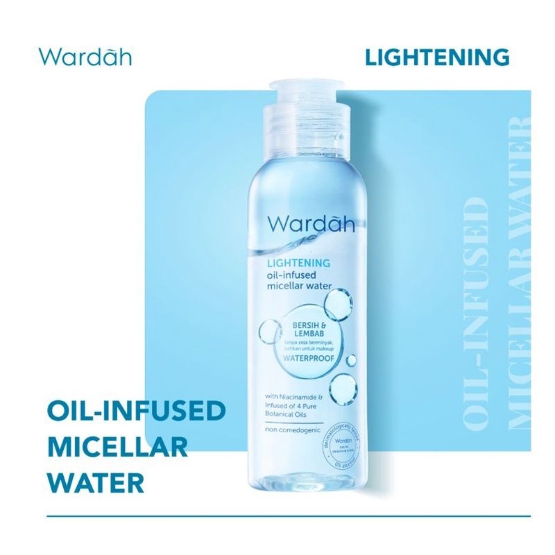 ☀️cahaya☀️WARDAH lightening oil-infused micellar water