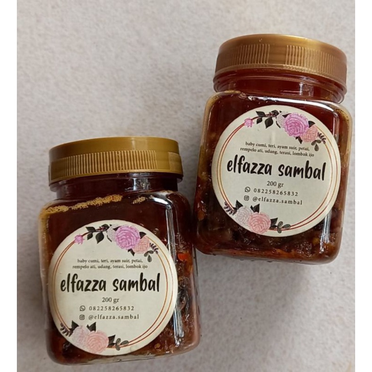 

Elfazza Sambal Baby Cumi L1 (200gr)
