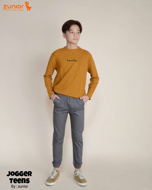 Celana Jogger Premium Anak Zunior 1 - 12 Tahun