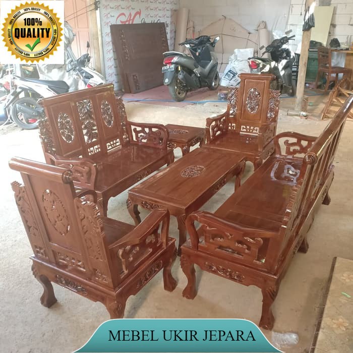 kursi tamu hongkong, kursi tamu jati mebel jepara, mebel ukir jepara