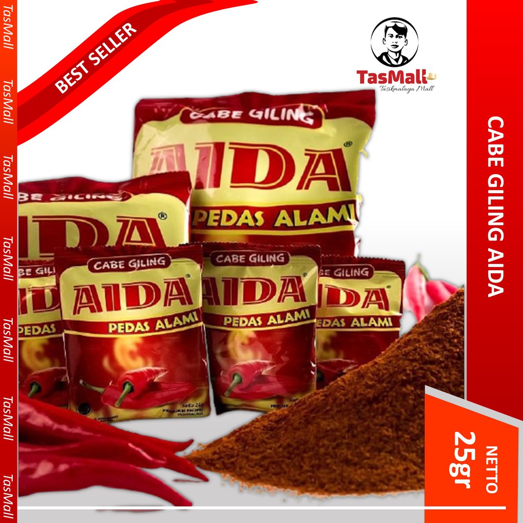 AIDA Cabe Giling Pedas Alami Bumbu Cepat Saji 25gr