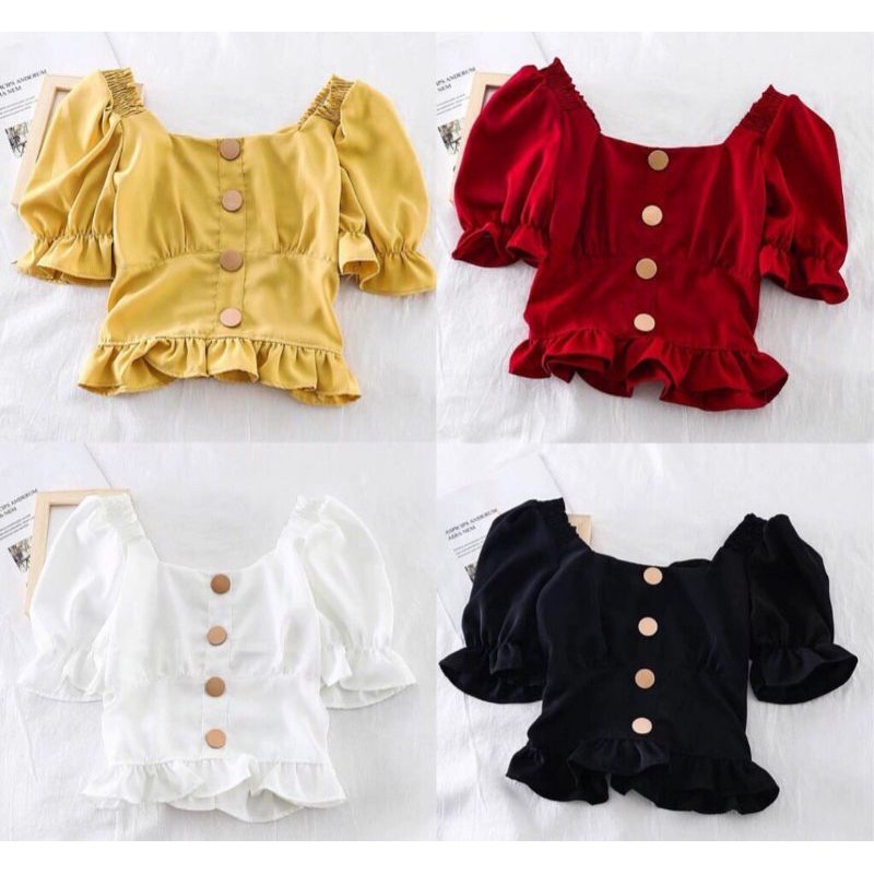 V2 BISA COD✅N2 BLOUSE LAURA