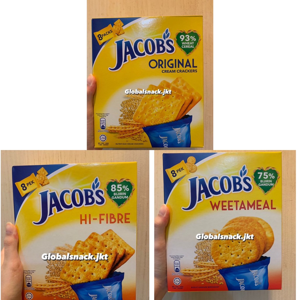 

JACOBS HI - FIBRE / WEETAMEAL / ORIGINAL SNACK