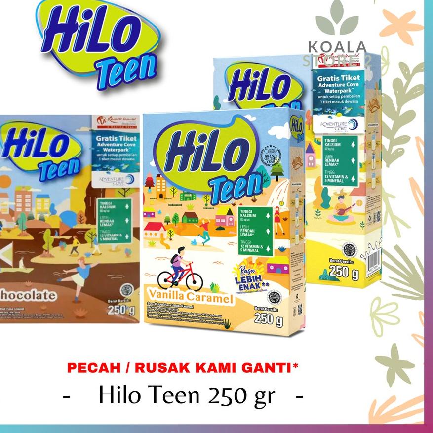 

New! HILO Teen 250 gr - Susu Pertumbuhan Hilo - Susu Remaja - Peninggi Badan - Hilo Teen ❤️ Koala ❤️