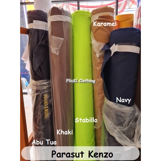 Bahan Kain Kenzo Parasit Kenzo Parasut Kenzo