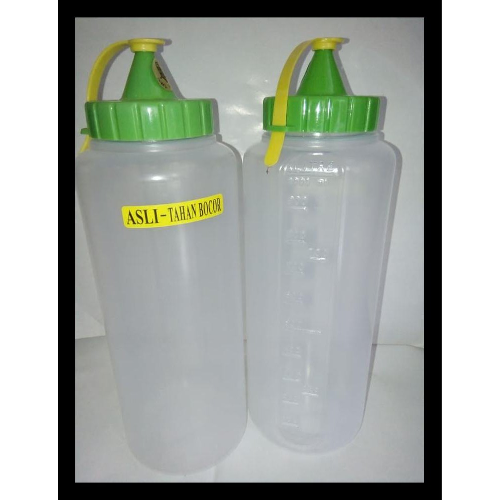 BOTOL PLASTIK TEMPAT KECAP DAN SAUS / SAOS OWL PLAST 1000ML/ 1L BERKUALITAS