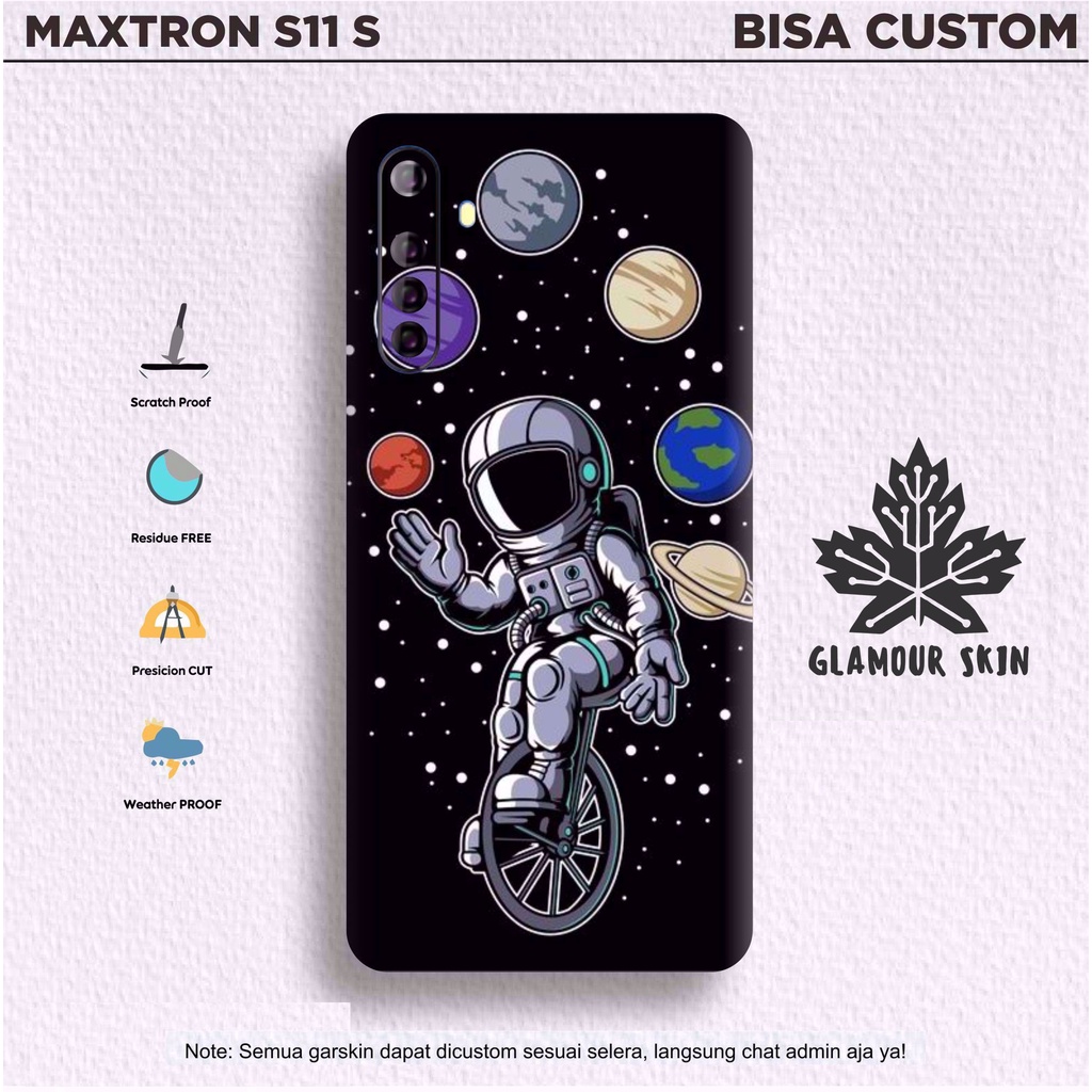 *Dapat2PCS* MAXTRON S11 S Garskin Case/Stiker Protector Free Customs & COD Variasi