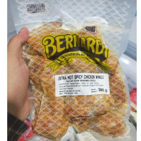 

Bernardi Extra Hot Spicy Chiken Wings || Sayap Ayam Berbumbu