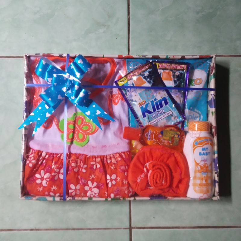 parsel bayi perempuan murah gift baby kado lahiran