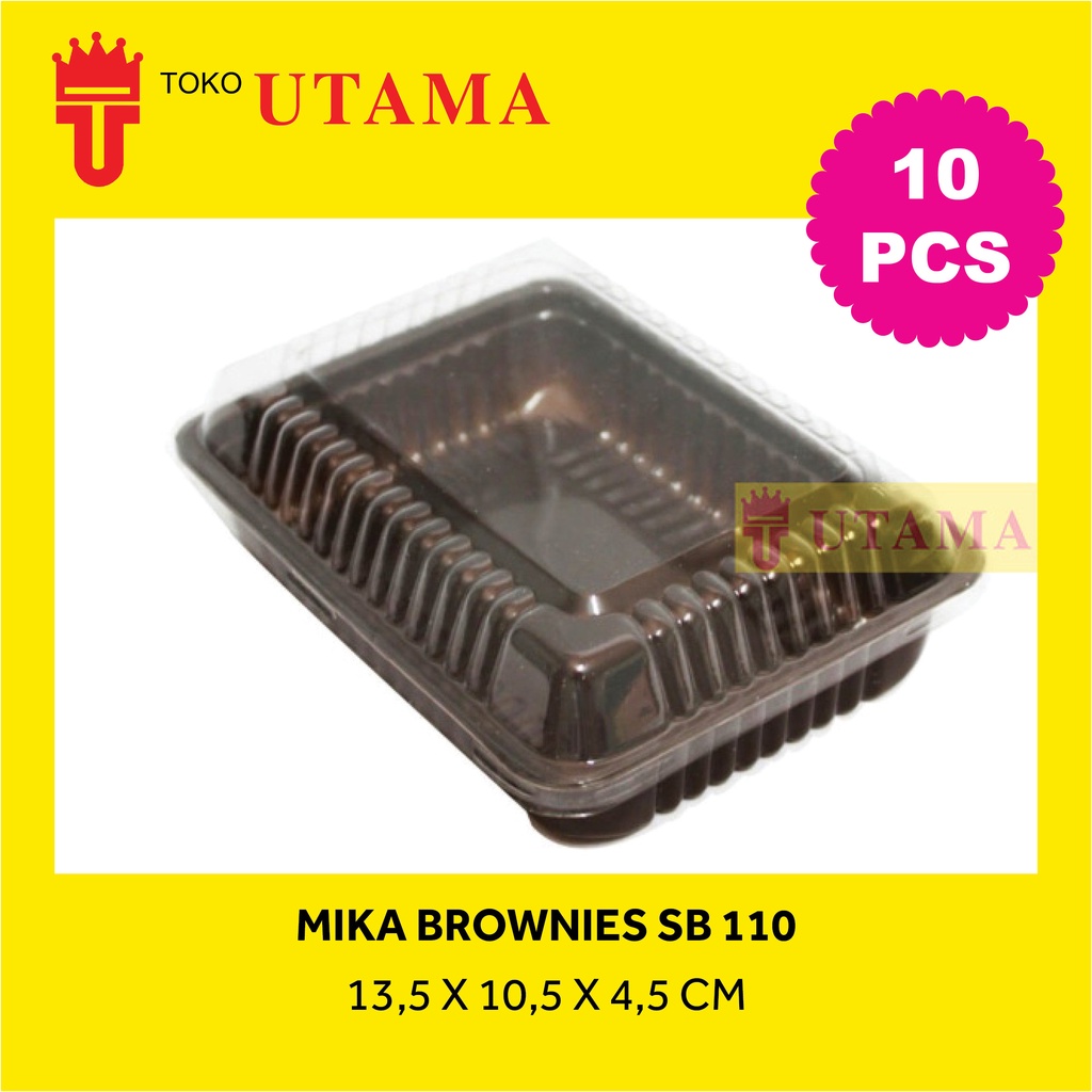 (10pcs) Mika Brownies Kecil SB 110