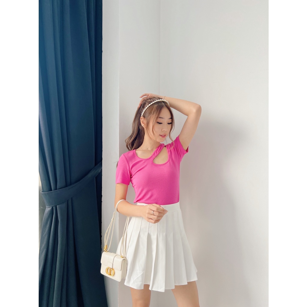 [ Marveile ] Bora Knit Top / Tops Rajut Wanita