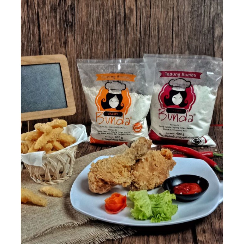 

Tepung Crispy | Tepung Bunda