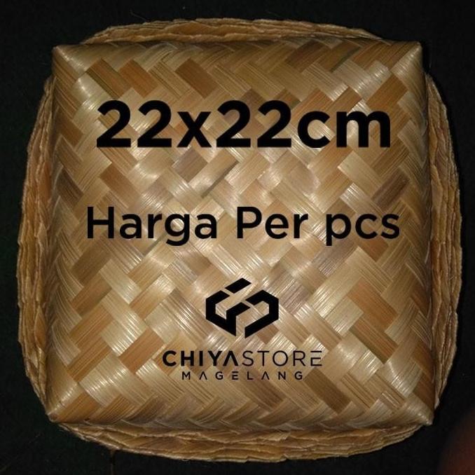 

BISA COD Grosir Besek Bambu 22x22 cm Murah Meriah HARGA TERBAIK