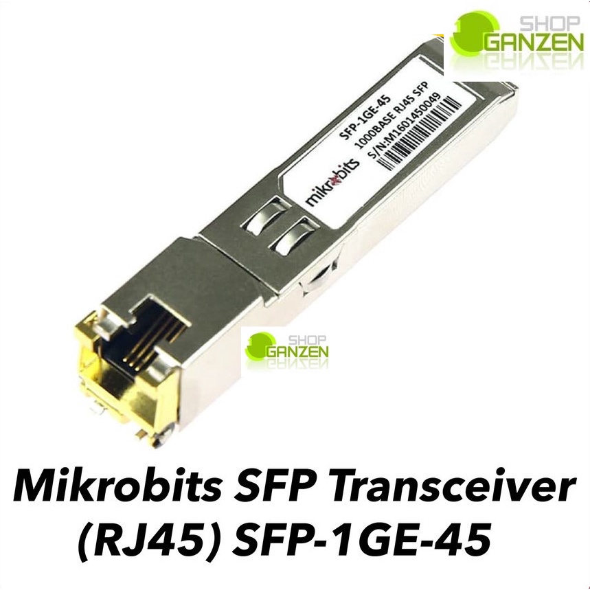 Mikrobits SFP Transceiver (RJ45) SFP-1GE-45