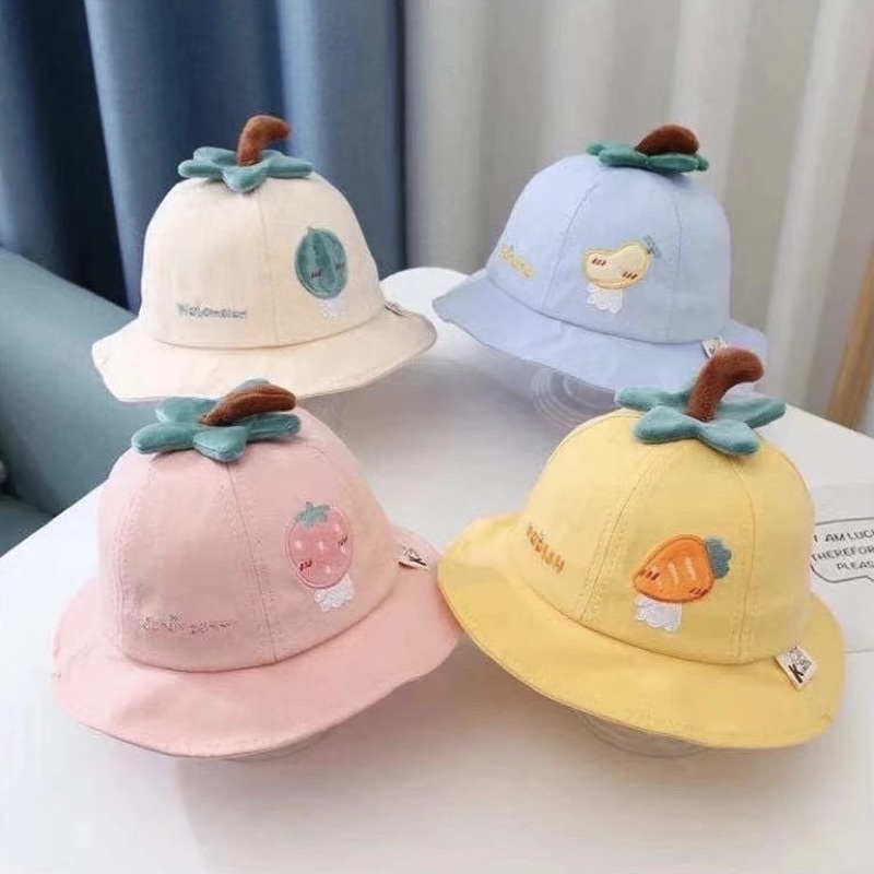 Topi Anak Sayur Mayur 3D Lucu Vegetable