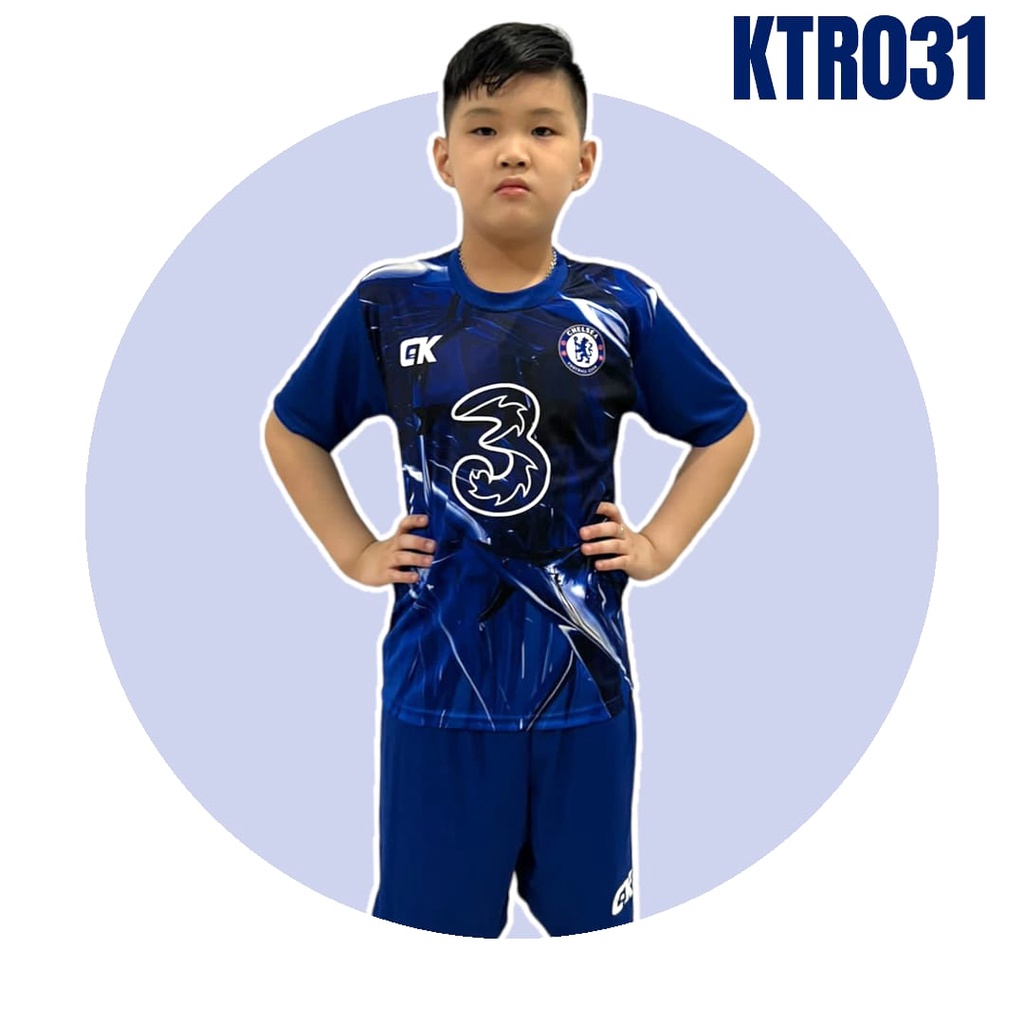 Kaos bola anak/futsal/Training/Jersey Print/kaos Voli/kaos seragam olahraga