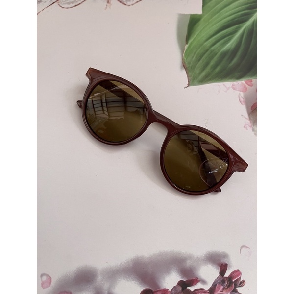 FATWANNISA - KOREA - 1 KACAMATA KOREA BULAT-Chocolate