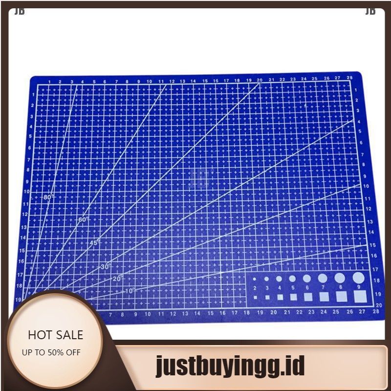 ❥JB'A4 Cutting New Craft Mat Printed Line Grid Scale Plate Knife Leather Paper Board